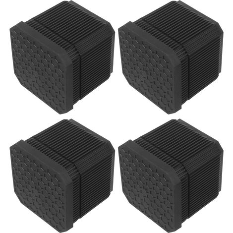 de lit pour meubles lot de 4 hauteur 7 1 cm noirs grands (1/5)