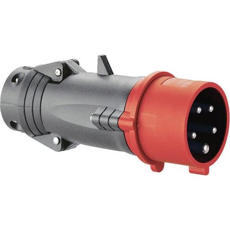 Fiche mobile droite Hypra IP44 16A - 380V à 415V - 3P+N+T- plastique - 052244 - LEGRAND
