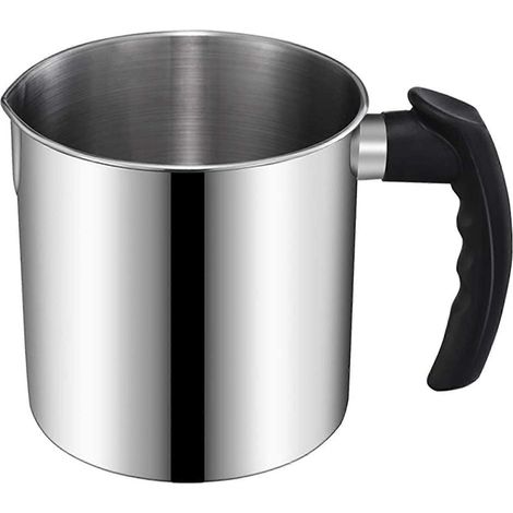 Pot à couler pour la fabrication de bougies, bain-marie de 1,25 litre pour faire fondre la cire. (1/5)
