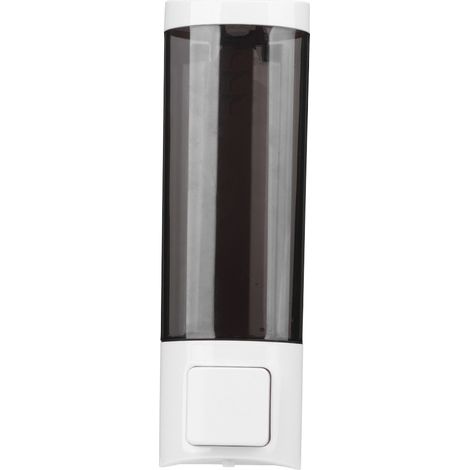 Distributeur de savon manuel à une tête de 200 ml, à fixer au mur, pour shampoing liquide, cuisine et salle de bain.