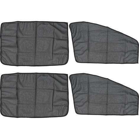 4 pièces Pare-Soleil Magnétique Universel Protection UV Rideaux Auto Latéraux Avant Arrière (1/5)