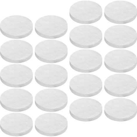 Lot de 20 Mèches en Laine Céramique Ronde Noyau en Coton de Table, Isolation en Fibre Céramique Résistante à Haute Température, pour Cheminée Intérieur (1/5)