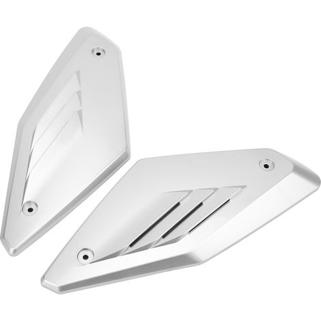 2 Panneaux Latéraux Motos Protection Garde Entrée d'Air Remplacement pour CB650R 2019-2021 Argent (1/5)