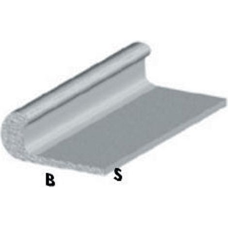 PROFILO ARGENTO H.200 CM UNGHIETTA 22X1 MM- ARCANSAS- 5,0 pz