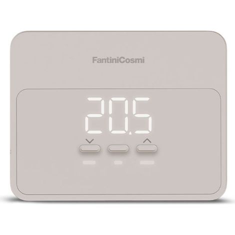 Fantini Cosmi C900RS Sabbia Cronotermostato WiFi Smart a Batteria da Parete Sabbia