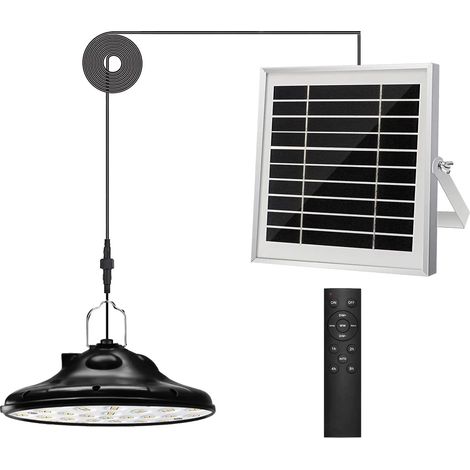 100Leds 1200LM Solar Lights Outdoor,3 Mode Solar Hanging Lights,Adjustable Solar Panel,4 Brightness with Remote Control,IP66 Waterproof Led Lights for Garden,Camping/Pergola/Balcony/Terrace (1/5)