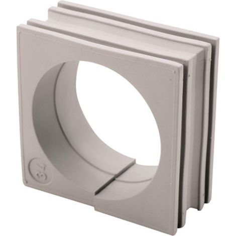 icotek  Kabeltülle groß Klemmbereich 33,0mm - 34,0mm Temperaturbereich -40°C bis 90°C Farbe grau - 1 Stück