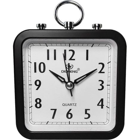 Réveil de bureau facile à lire avec cadran, doté d'une fonction snooze, réveil électronique, format voyage. (1/5)