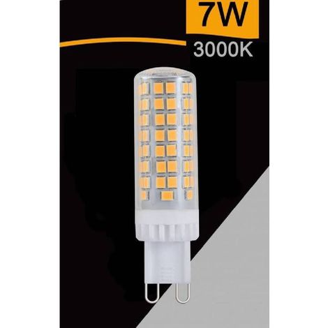 Trade Shop - SMD G9 LED-Röhrenlampe, 7 W, 820 LM, Lichtfarbe: 3000 K, 4000 K, 6500 K, SPARAC-G9-7W-CE2 -