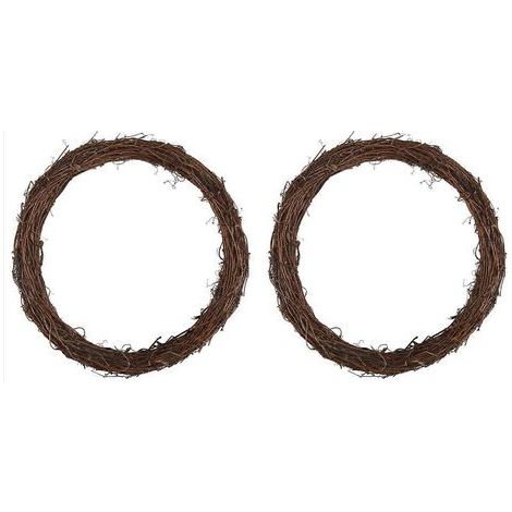 Weinrebenkränze mit einem Durchmesser von 35,5 cm (14 Zoll) für Weihnachts-, Hochzeits- und andere Basteldekorationen (1/5)