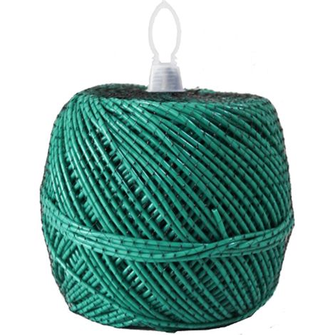 Tubicino agricolo in gomma verde per legature gomitolo con sacchetto a rete -Ø 2 mm (1/3)