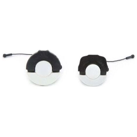 Bouchon de réservoir carburant pour tronçonneuse 2 pièces compatible avec MS210 MS230 MS250 MS290 MS340 MS360 MS380 45, XU,4 cm³ Résistant vieillissement performances stables utili - KZQ (1/4)
