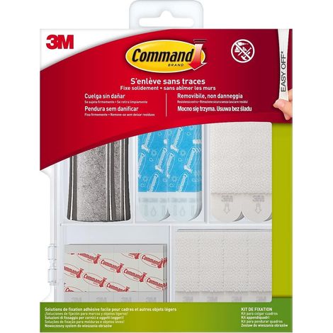 Command Kit di Fissaggio Assortito, per Appendere Quadri, Specchi, Orologi e Molto Altro Ancora (1/5)