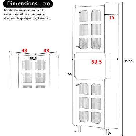 Schwarzer Eck-Schrank mit Lackschicht & LED-Beleuchtung – Multifunktionale Ecken-Kommode für Wohnzimmer, Bücherregal, Badezimmer, Schlafzimmer, Esszimmer, MDF-Platte mit schwarzer Lackoberfläche (1/5)