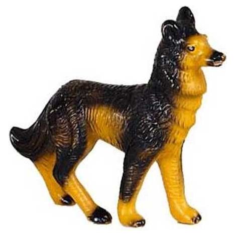 CANE LUPO IN RESINA 5CM