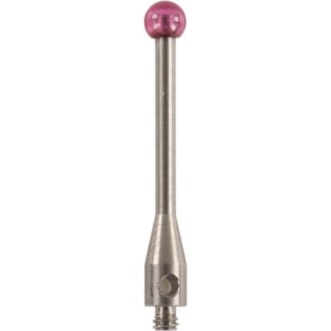 CMM-Tastkopf M2-Gewinde, hochsteifer Hartmetallschaft, gerader CMM-Tastkopf 4160