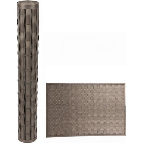 Box doccia occultabile grigio antracite 150x200 cm  Panelflex Terrazza Giardino PE  Occultamento recinzione decorativa 95%