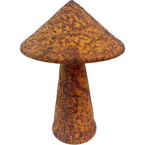 Champignon décoratif en acier 40x28x77cm