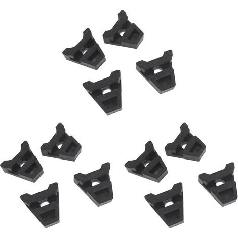 Kit di riparazione per binari del tettuccio apribile per auto, composto da 12 pezzi (con clip), compatibile con i modelli CLA CE W176 W177 W205 C207 C117. Codice articolo: 62483671106.