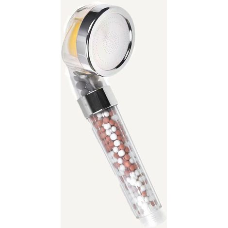 Pommeau Douche Filtrant Vitamine C Filtre Douchette, Douche à main Haute Pression Economie d'Eau Filter Pulvérisateur (1/5)