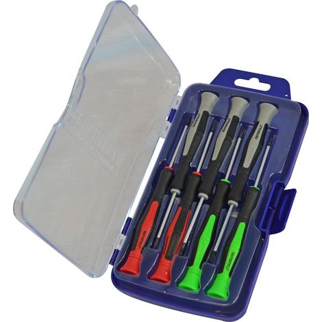 Faithfull FAISDMINI7 Instrument Precision 7 Piece Screwdriver Set XMS16SDMINI