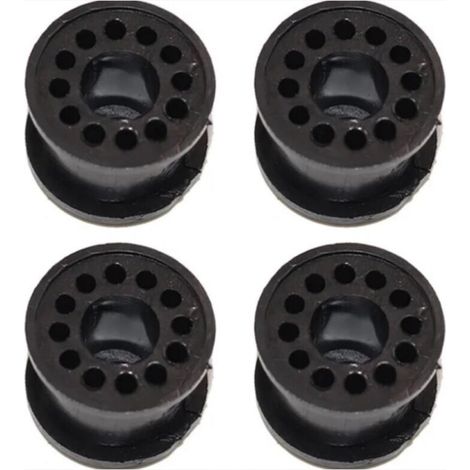 Câble de levier de changement de vitesse Portable, œillet en plastique noir, 4 pièces, 4S6P7412AA pour Fiesta Focus (1/5)