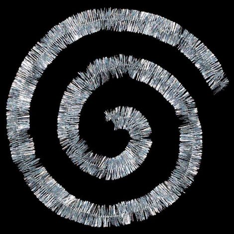 Guirlande de Noël Brillante "Colorama" 200cm Argent