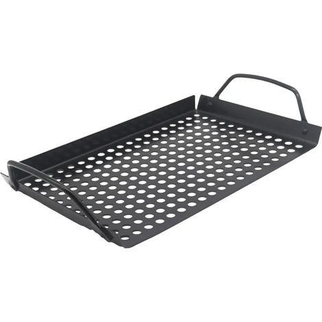 Grille de barbecue avec poignes pole de 325 x 18 x 22 cm (1/5)