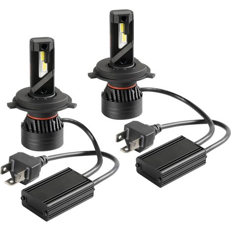 12/24V Halo Led Serie 9 Ultra Power Compact - (H4) - 45W - P43t - 2 pz  - Scatola (1/5)