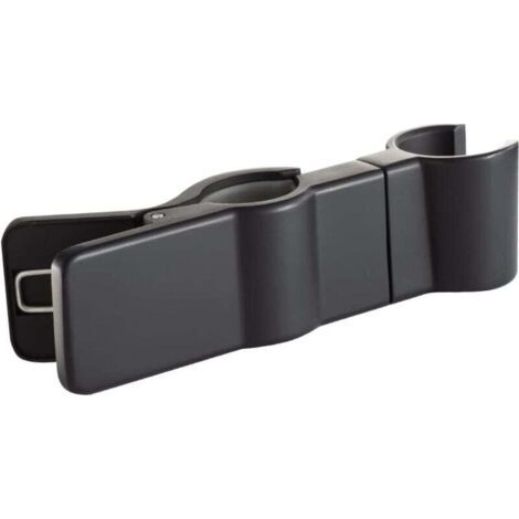 Support de pomme de douche universel, support de pomme de douche réglable en diamètre 20-25mm (noir)
