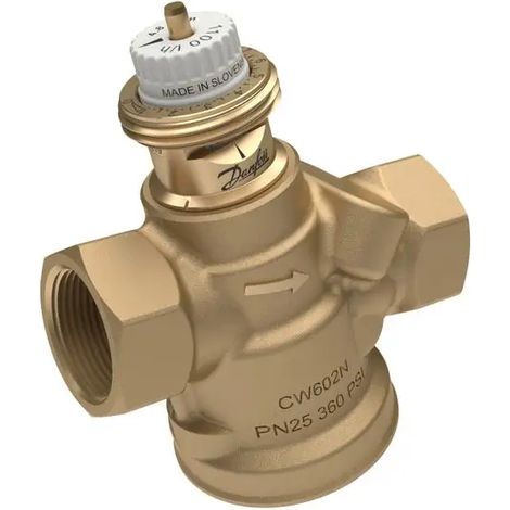 Danfoss Vanne de régulation indépendante de la pression ABQM 4,0 DN20HF, 190-1900 l/h, sans,Mamelon de mesure, 3/4''IG, 003Z8324