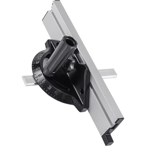 Guide d'onglet pour la coupe du bois avec système de clôture précis, poignée incluse, accessoire en alliage d'aluminium noir, conçu pour travaux de bricolage sur Couleur Aléatoire (1/5)