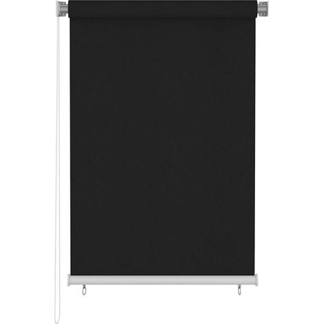 Maison Exclusive - Store roulant d'extérieur 100x140 cm Noir