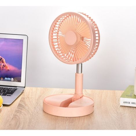 8 Pliable SolTable Basse Consommation Ventilateurs 4 Modes 7200mAh USB Rechargeable Pidestal Fan pour Chambre VENTILATEUR DE MOTEUR (1/4)