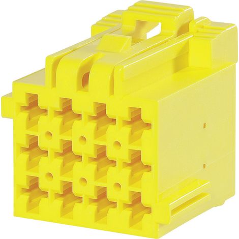 TE Connectivity Boîtier femelle pour câble série J-P-T Nbr total de pôles 12 Pas: 5 mm 1-967622-5 1