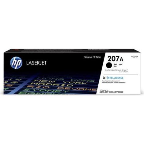 Toner Authentique HP Noir 207A W2210A - HP - Pour Color LaserJet Pro M255/MFP M282/ M283 (1/8)
