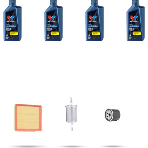 Kit tagliando 3 FILTRI e 4L OLIO compatibile con Chevrolet Niva 1.7 61kw dal 2010 (1/5)