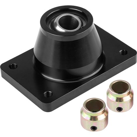 Levier de vitesse court à changement rapide en alliage d'aluminium, pour Peugeot 106 citroën Saxo Axe noir (1/5)