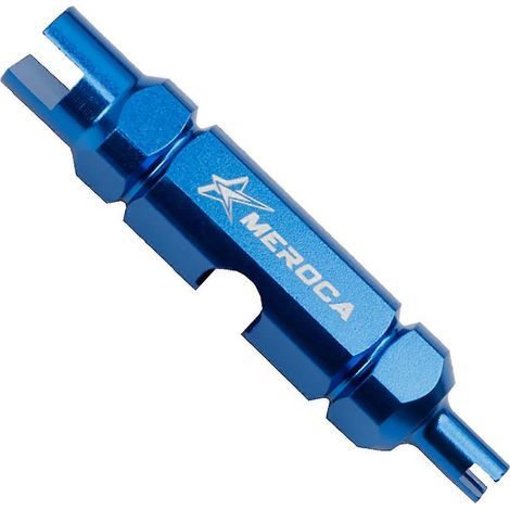 Robuster, verschleißfester, leichter und hochfester Fahrradventilschlüssel – Blau (1/5)