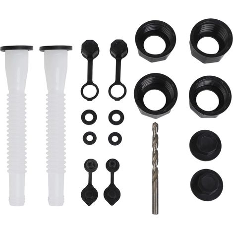 Kit bec verseur de rechange pour récipient de canette avec joint d'étanchéité Blanc (1/5)