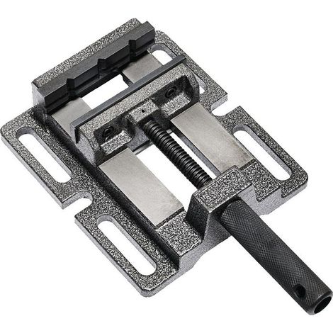 Étau de perceuse pour matériaux ronds – Hauteur de travail max 29 mm – Largeur de mors 125 mm – 40528 – Wabeco
