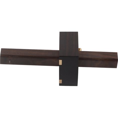 Anreißwerkzeug aus Ebenholz, Schaber, Reißwerkzeug, Schraubenschneider 8", Holzbearbeitungswerkzeug K01005-02 (1/2)