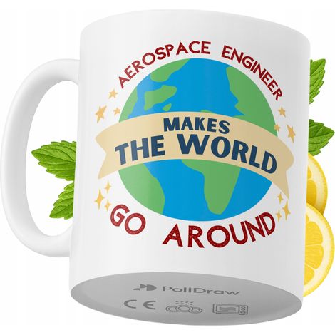 Lustige Tasse für Luft- und Raumfahrtingenieure – Kaffee- oder Teetasse mit witzigem Textdesign – ideal für Geburtstage, Namenstage, Feiertage und besondere Anlässe. Hochwertige Tasse für Zuhause, Bür