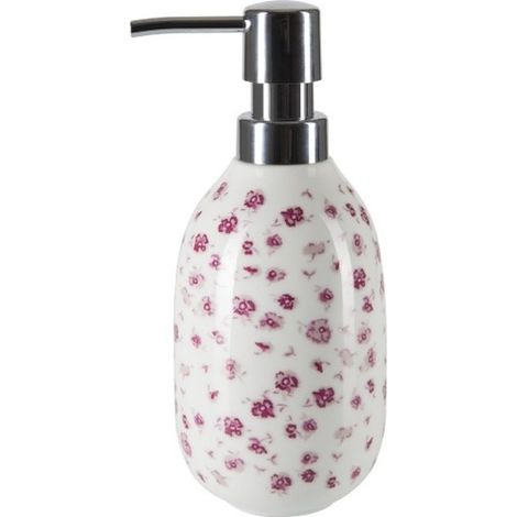 Distributeur de savon Porcelaine EVE Rose Spirella