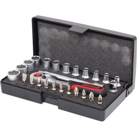 KS TOOLS 1/4" juego de llaves de vaso 26 pzs. - 917.0626 (1/3)