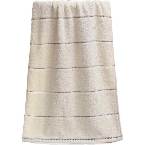 1 pièce Serviette de toilette, coton doux et absorbant, 32 x 72 cm, usage domestique ou hôtelier (1/5)