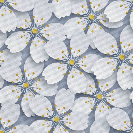 Outdoor dekostoffe oxford - Motiv japanische Kirschblüten I DX230 (1/5)