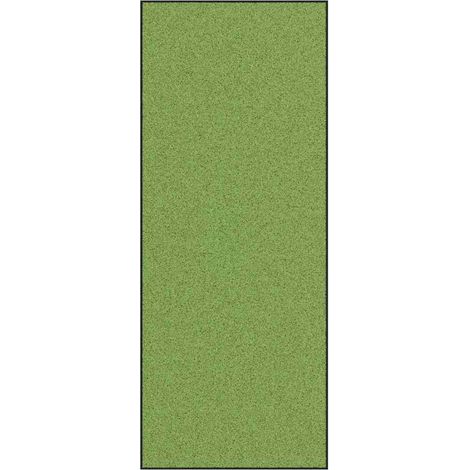 Paillasson,Tapis d'entrée Autre Vert et Noir 120 x 300 cm Polyamide et PVC CFW483572 (1/5)