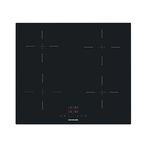 Silverline IH5445B01 Kochfeld Schwarz Integriert 59 cm Zonen-Induktionskochfeld 4 Zone(n) (1/2)