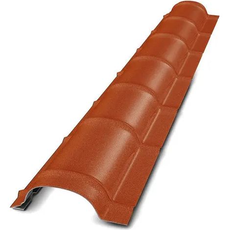 Faitage, 2000 × 230 × 0,5 mm, rouge brique Mat RAL 8004